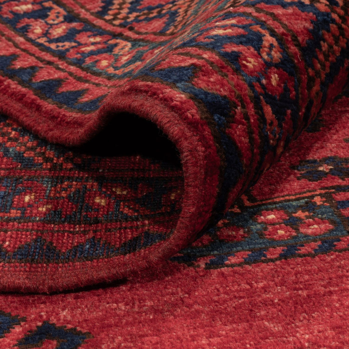 Afghan Teppich - 346 x 256 cm - rot