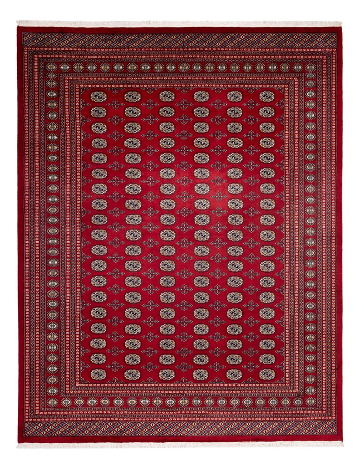 Afghan Teppich - Buchara - 363 x 280 cm - rot