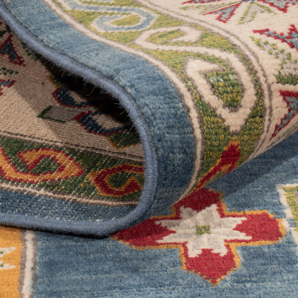 Ziegler Teppich - Kazak - 359 x 278 cm - blau