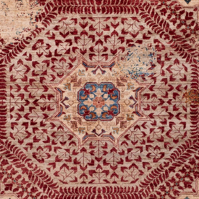 Designer Teppich - 340 x 249 cm - mehrfarbig