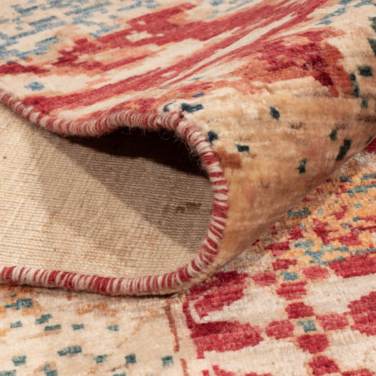 Designer Teppich - 340 x 249 cm - mehrfarbig