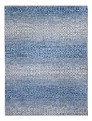 Designer Teppich - 365 x 277 cm - hellblau
