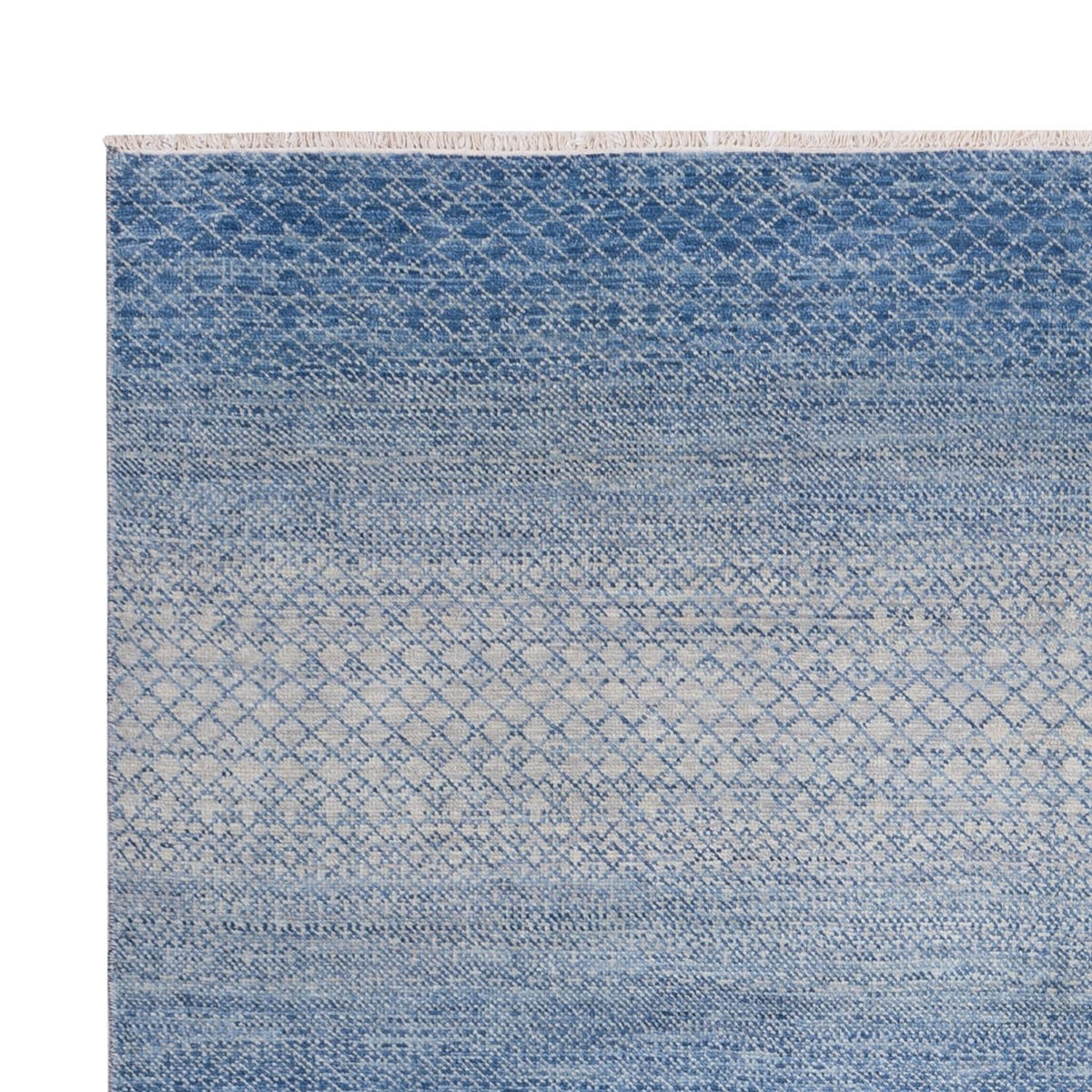 Designer Teppich - 365 x 277 cm - hellblau