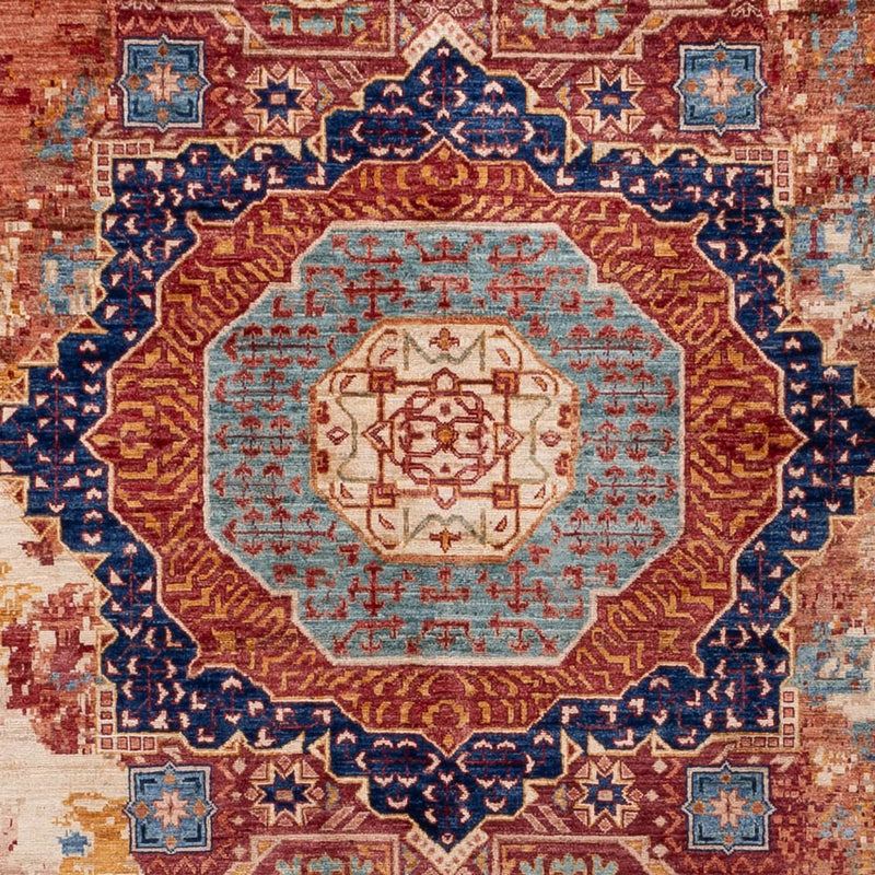 Designer Teppich - 340 x 253 cm - mehrfarbig