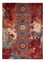 Designer Teppich - 346 x 245 cm - mehrfarbig