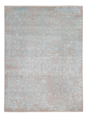 Designer Teppich - 358 x 270 cm - hellblau