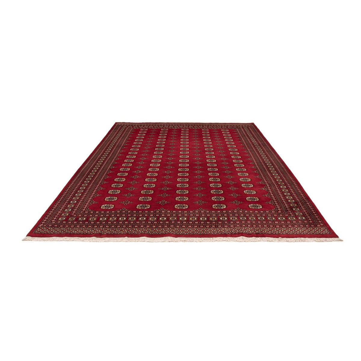 Afghan Teppich - Buchara - 369 x 275 cm - rot