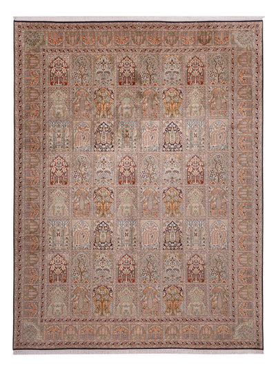 Seta del Kashmir Tappeto 274x362cm - Tappeto orientale