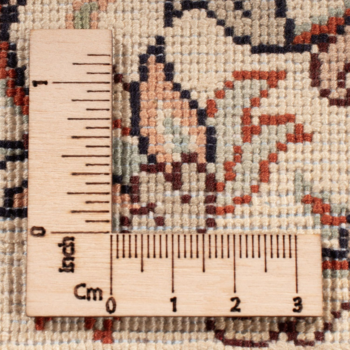 Seidenteppich - Kaschmir Seide - 329 x 244 cm - beige