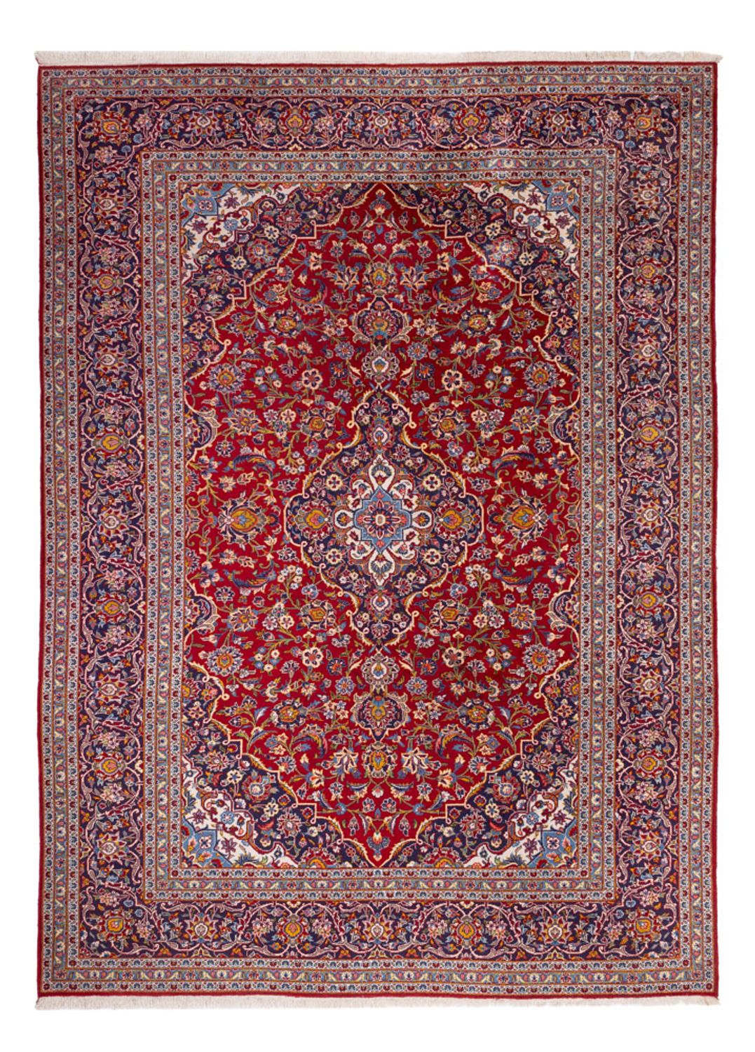 Perserteppich - Keshan - 370 x 261 cm - rot