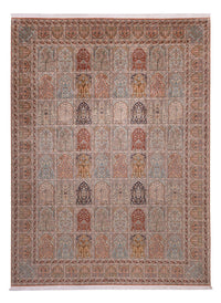 Tappeto di seta - Seta del Kashmir - 372 x 277 cm - beige scuro