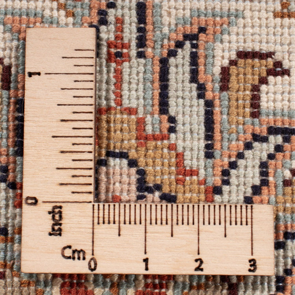 Seidenteppich - Kaschmir Seide - 358 x 249 cm - beige