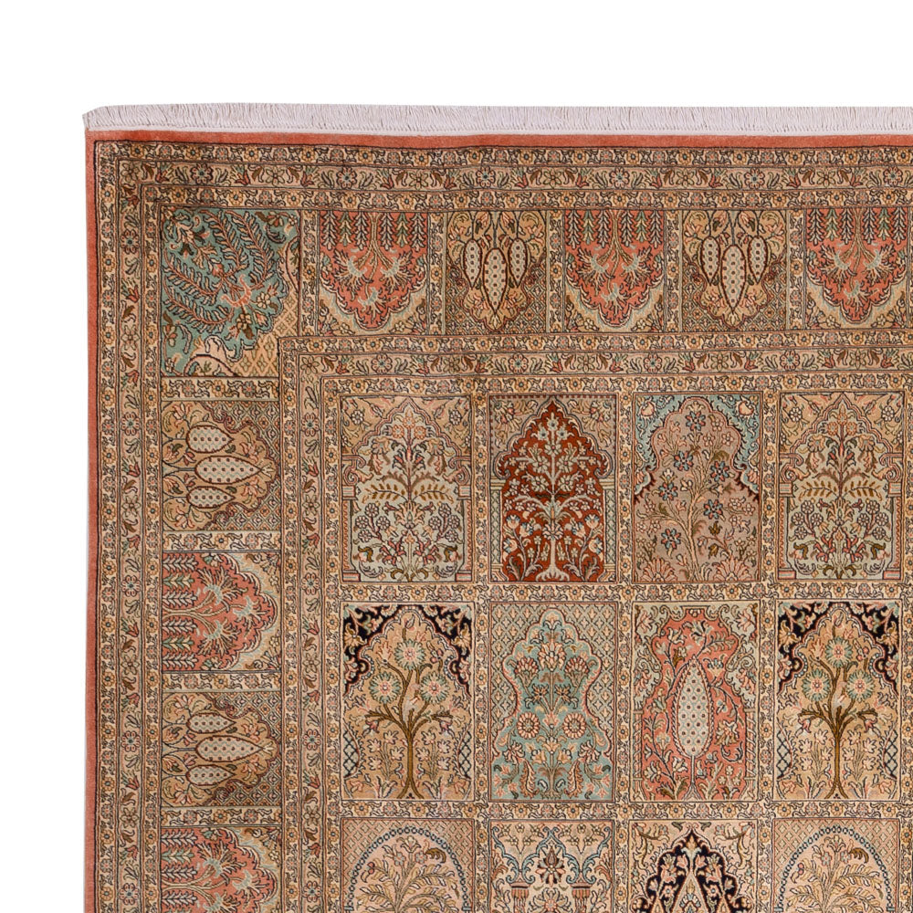 Cashmere di seta Tappeto 381x273cm - Tappeto orientale