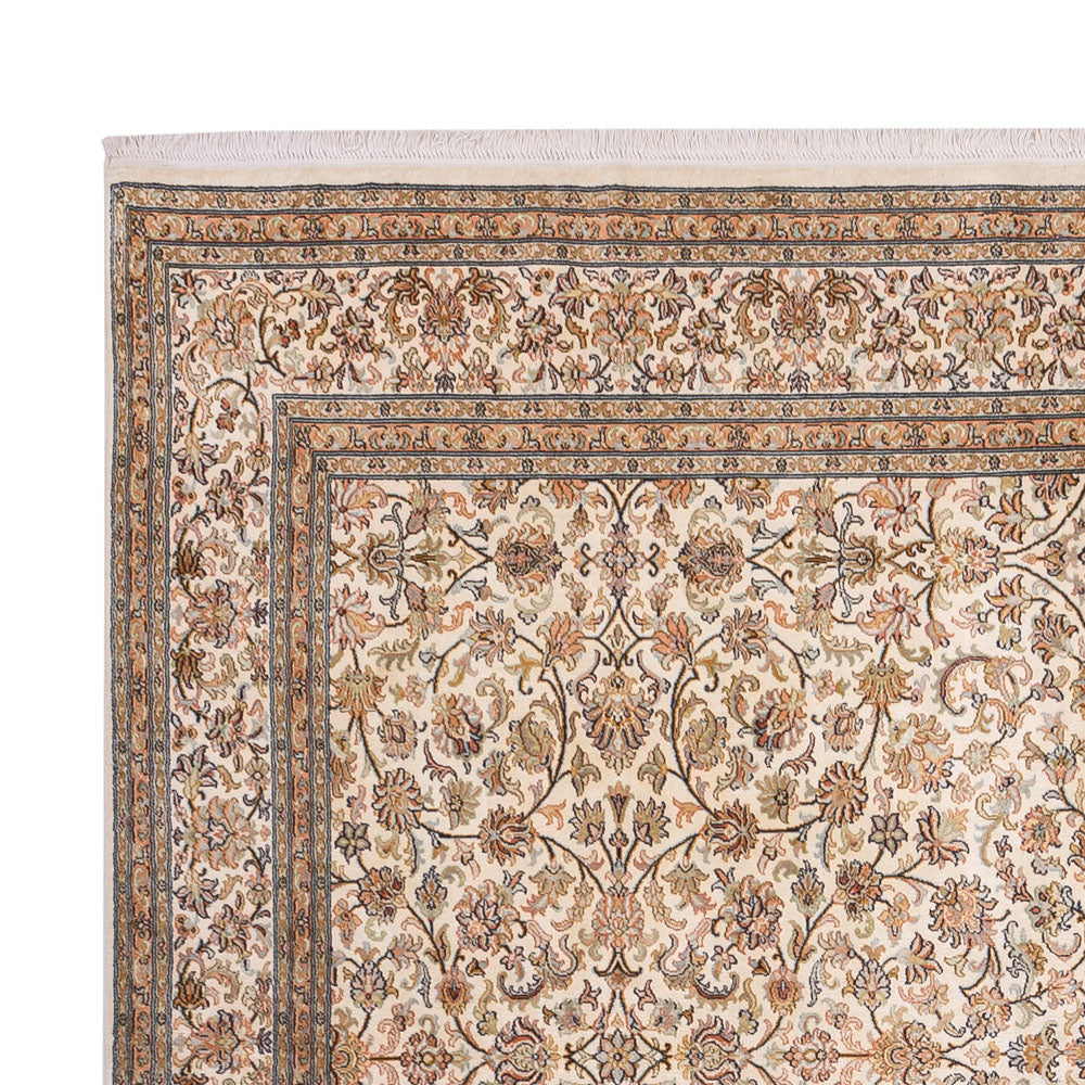 Tapis en soie du Cachemire Tapis 356x245cm - Tapis oriental