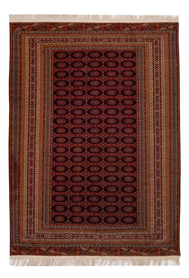 Afghan Teppich - 321 x 243 cm - dunkelrot