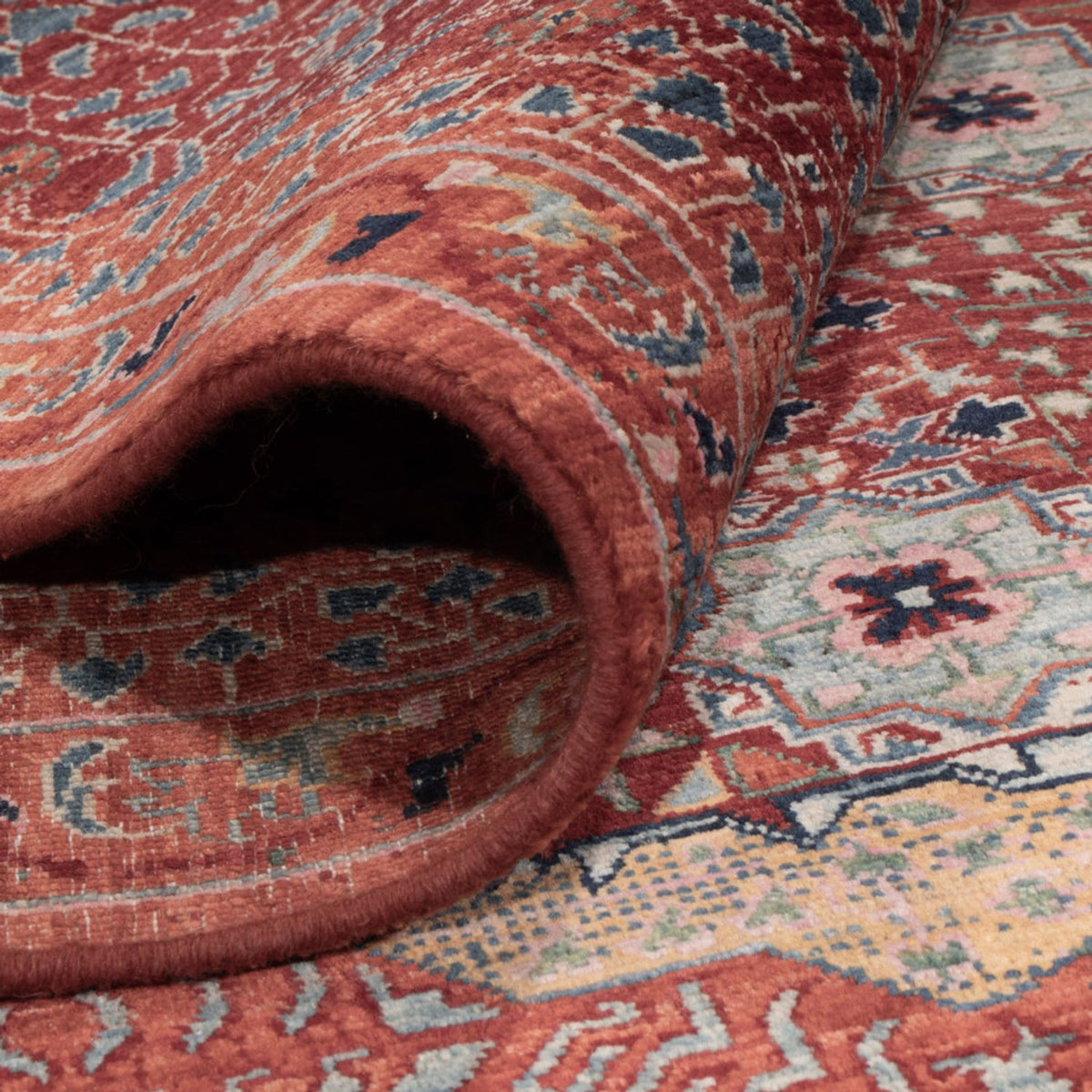 Designer Teppich - 423 x 300 cm - mehrfarbig