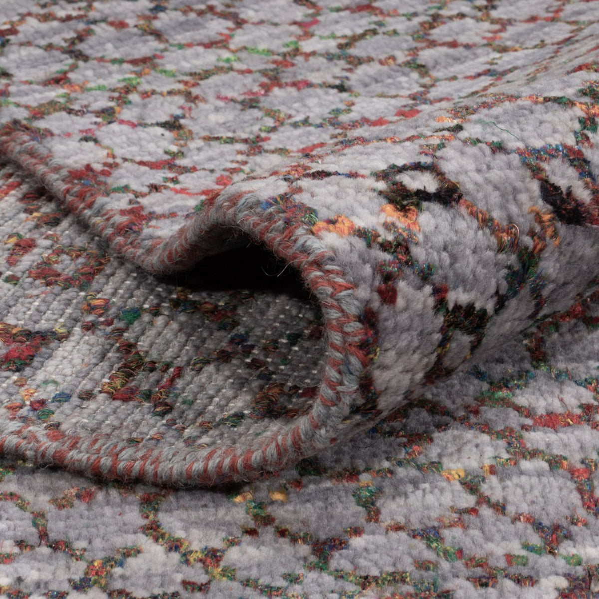 Designer Teppich - 399 x 299 cm - flieder