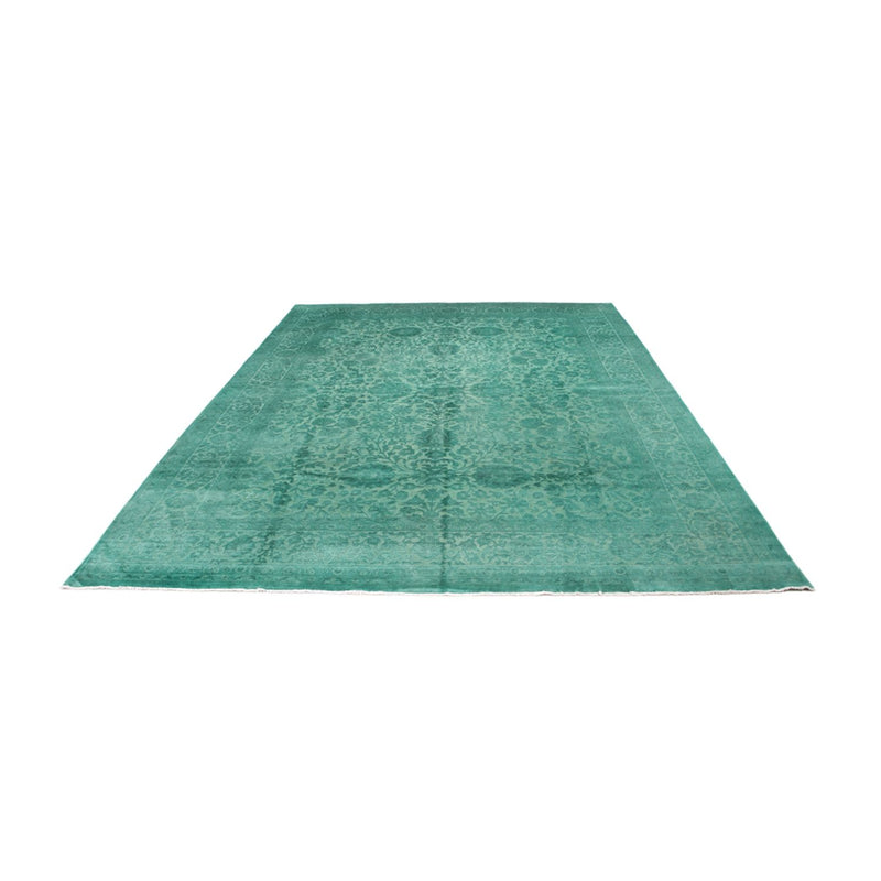 Tapis design - Vintage/Overdyed - 428 x 311 cm - vert