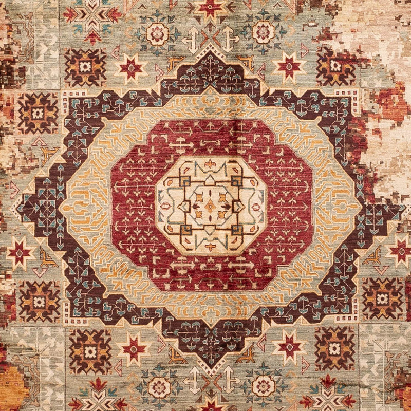 Designer Teppich - 391 x 295 cm - mehrfarbig