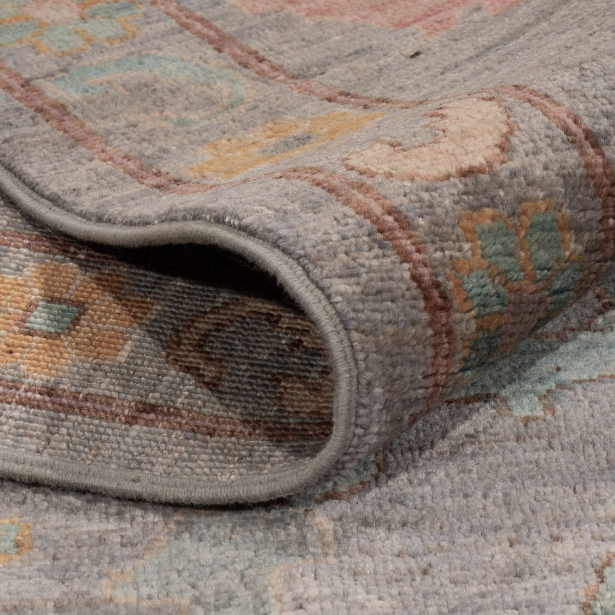 Ziegler Teppich - Usak - 404 x 301 cm - hellblau