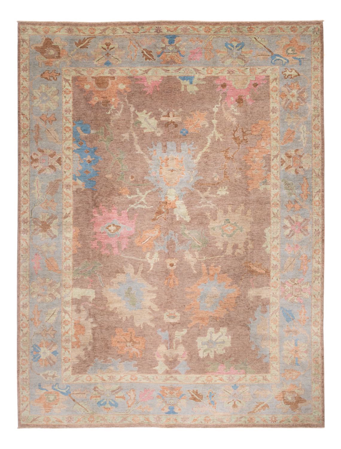 Ziegler Teppich - Usak - 410 x 315 cm - dunkelbeige