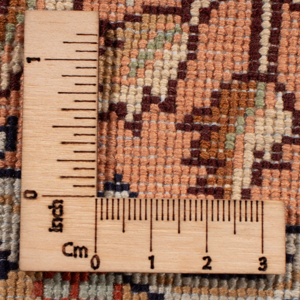 Seidenteppich - Kaschmir Seide - 403 x 298 cm - dunkelbeige