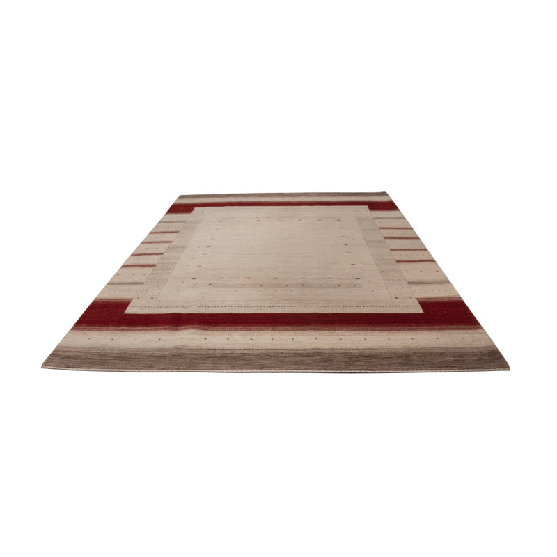 Gabbeh Teppich - Loribaft Indus - 357 x 244 cm - beige