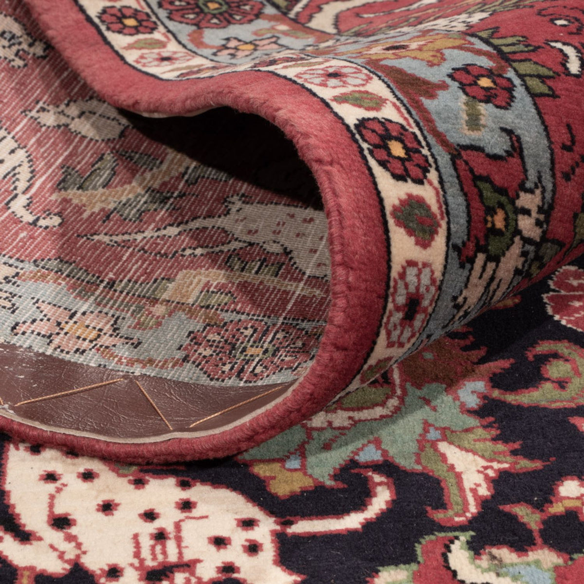 Perserteppich - Nomadic - 340 x 217 cm - dunkelbeige