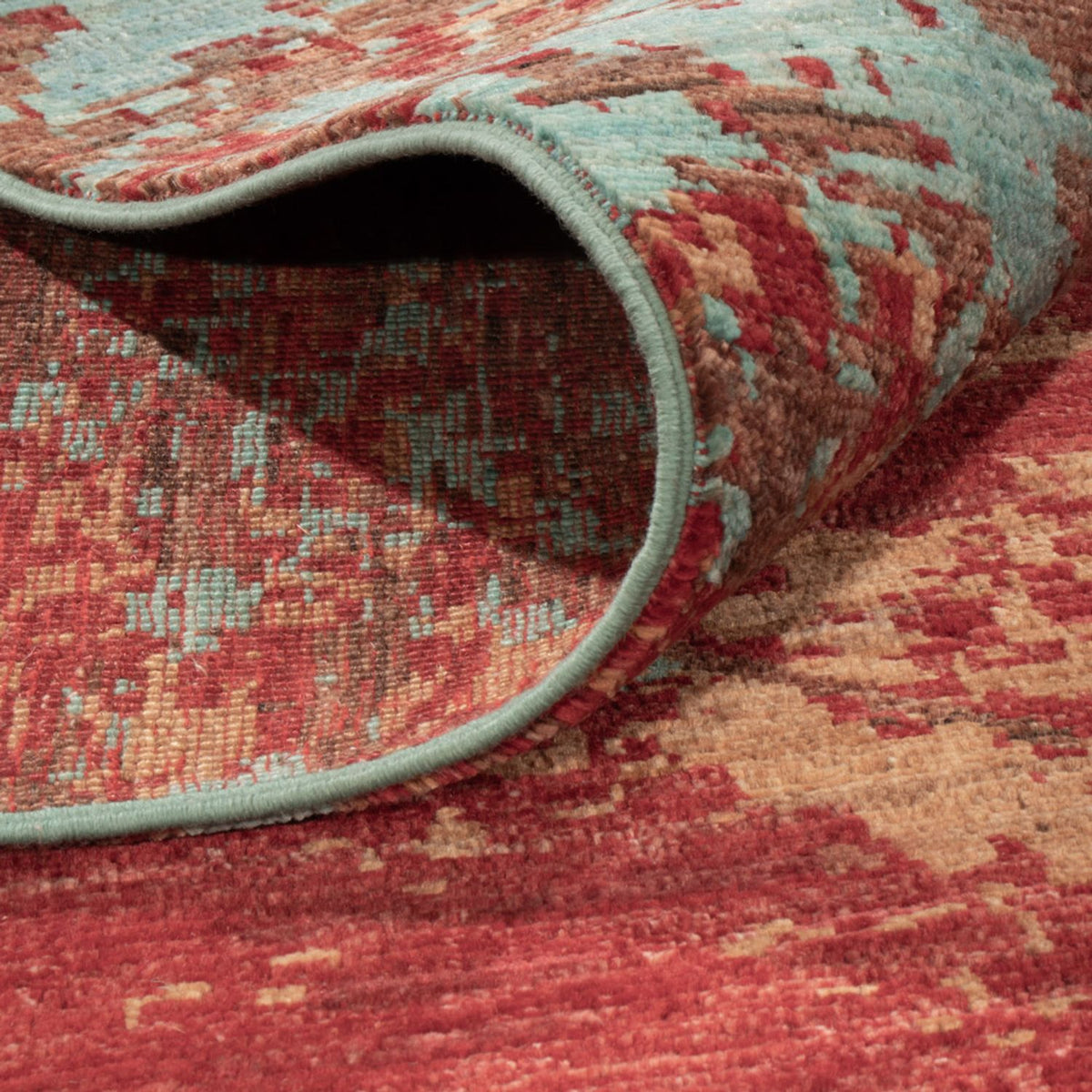 Designer Teppich - 296 x 207 cm - mehrfarbig