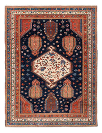 Tapis Ziegler - Kazak - 367 x 270 cm - bleu foncé