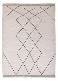 Tapis berbère - 206 x 155 cm - beige