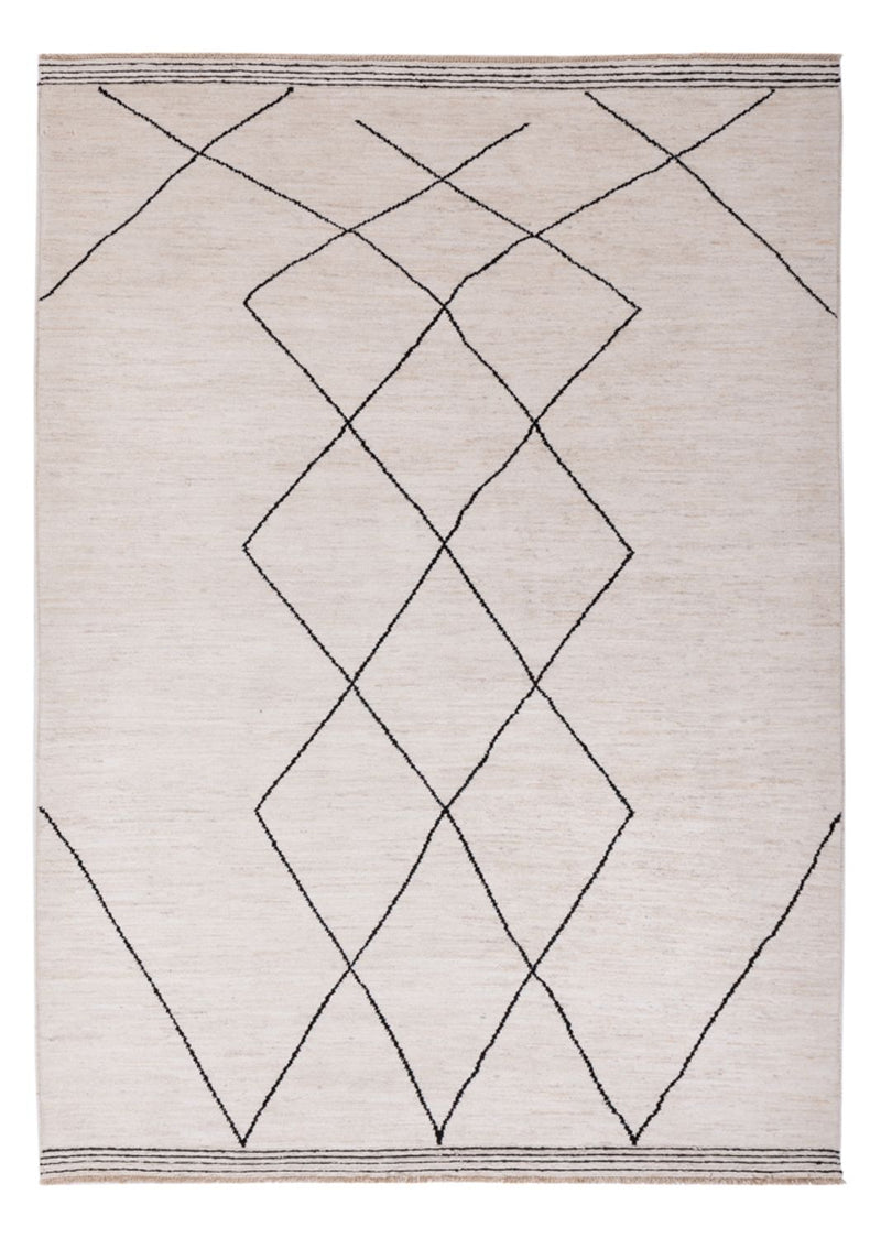 Berber Teppich - 206 x 155 cm - beige