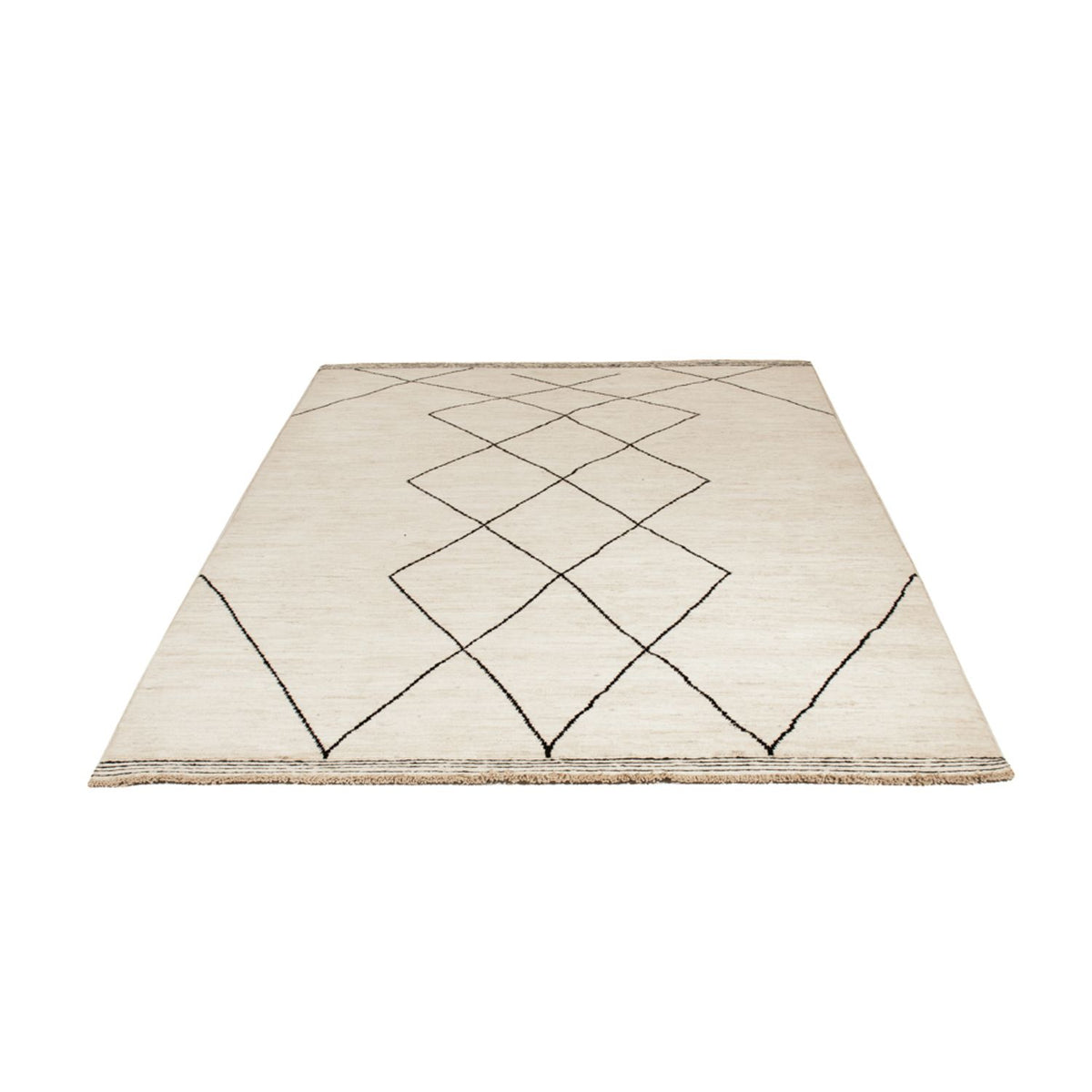 Berber Teppich - 206 x 155 cm - beige
