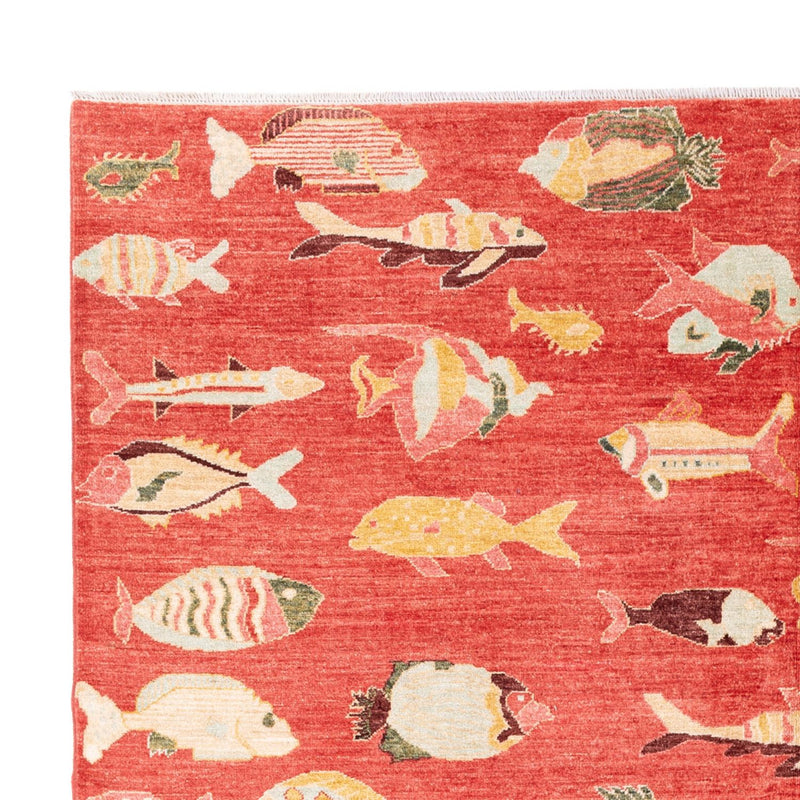 Designer Teppich - 296 x 205 cm - mehrfarbig