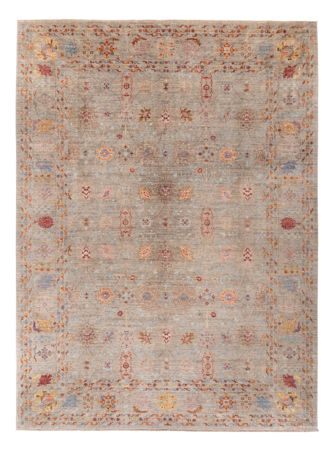 Ziegler Teppich - Ariana - 376 x 270 cm - dunkelbeige