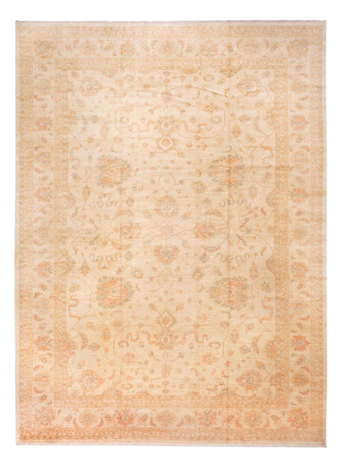 Ziegler Teppich - 585 x 396 cm - beige