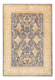 Ziegler Teppich - 247 x 173 cm - seeblau