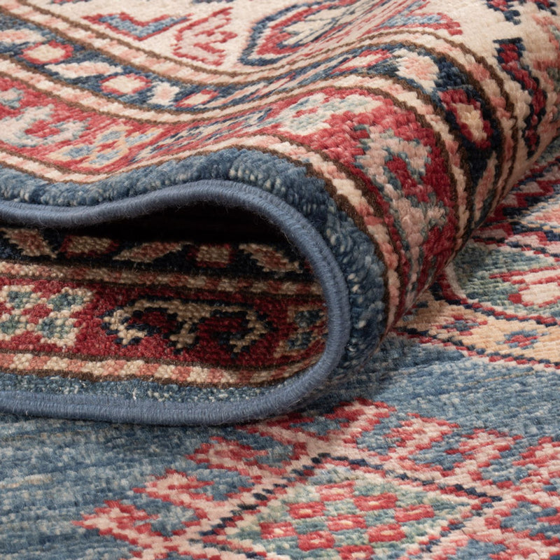 Ziegler Teppich - Kazak - 217 x 153 cm - dunkelblau