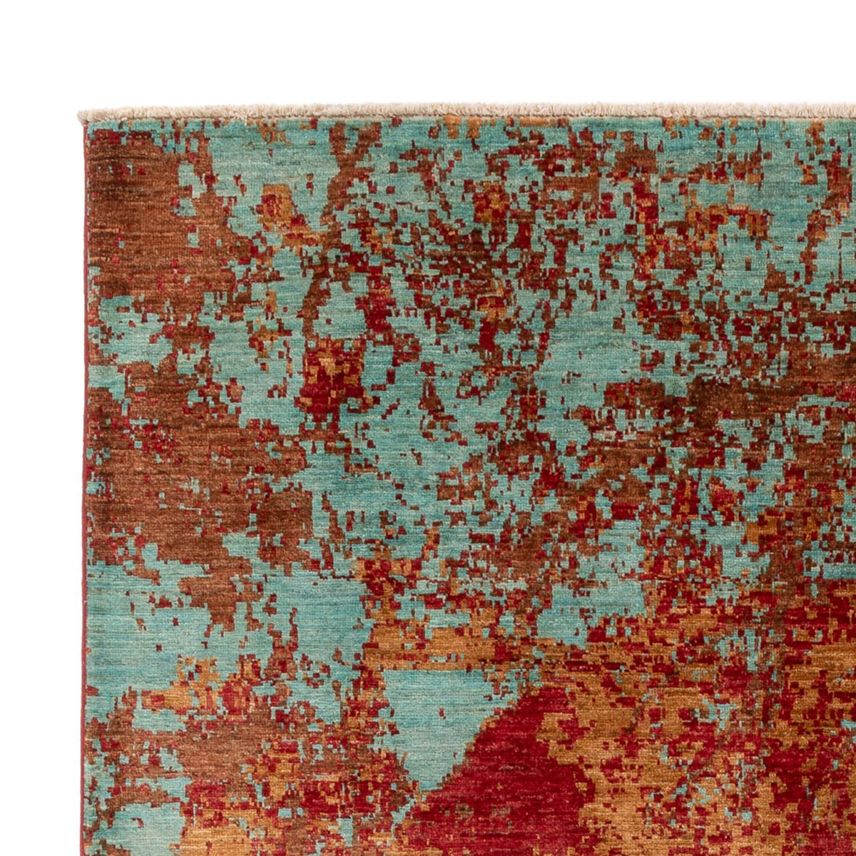 Designer Teppich - 246 x 173 cm - mehrfarbig