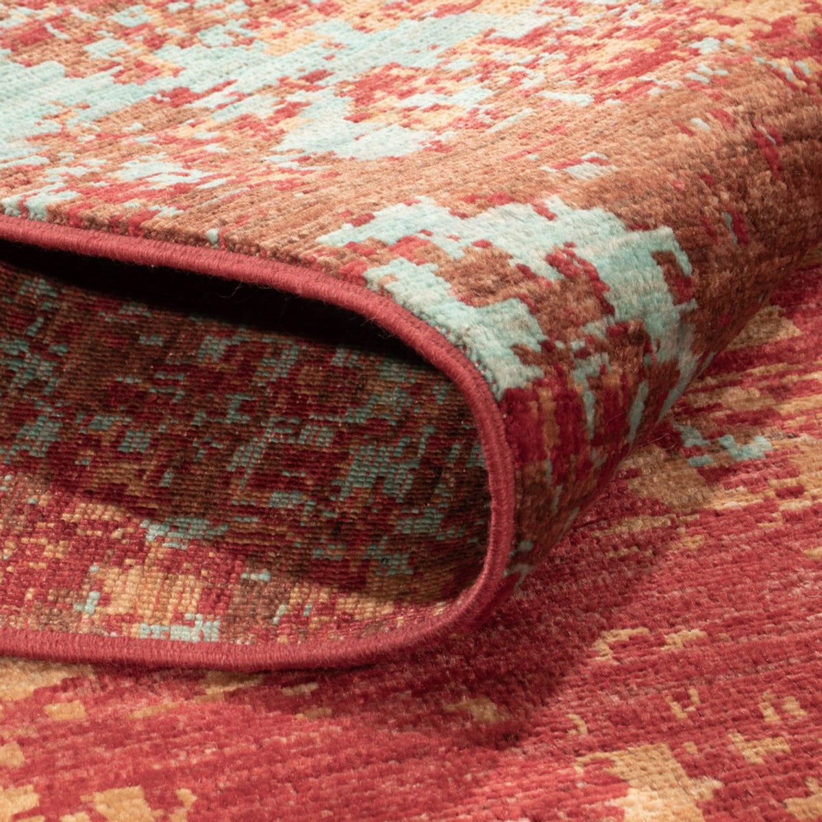 Designer Teppich - 246 x 173 cm - mehrfarbig