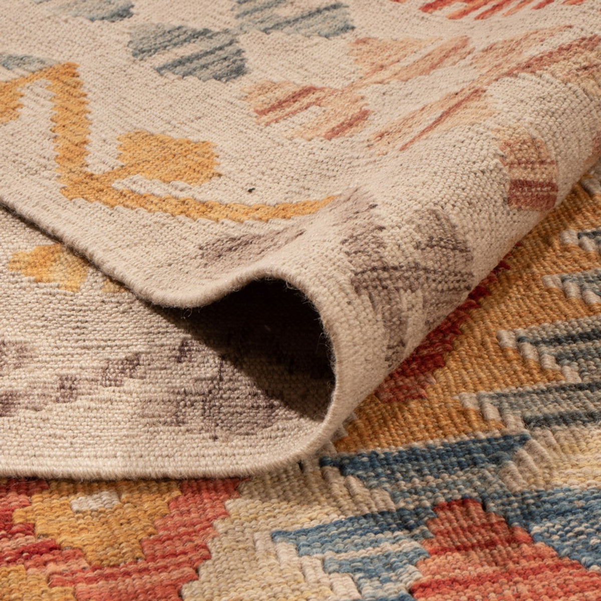 Kelim Teppich - Splash - 292 x 207 cm - mehrfarbig