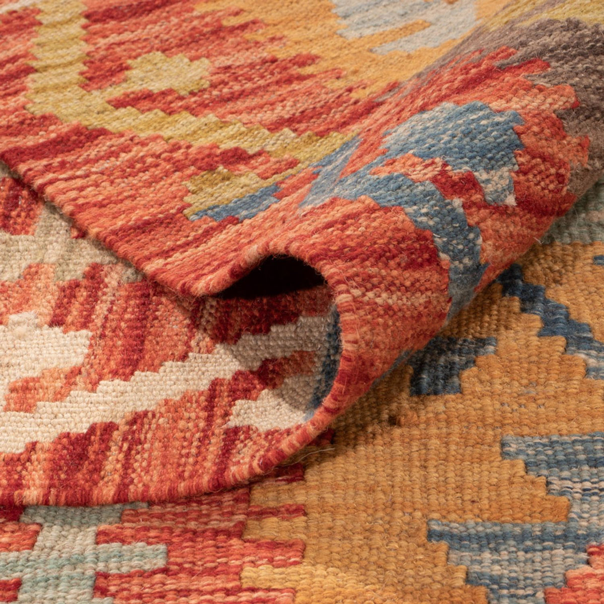 Kelim Teppich - Splash - 298 x 197 cm - mehrfarbig