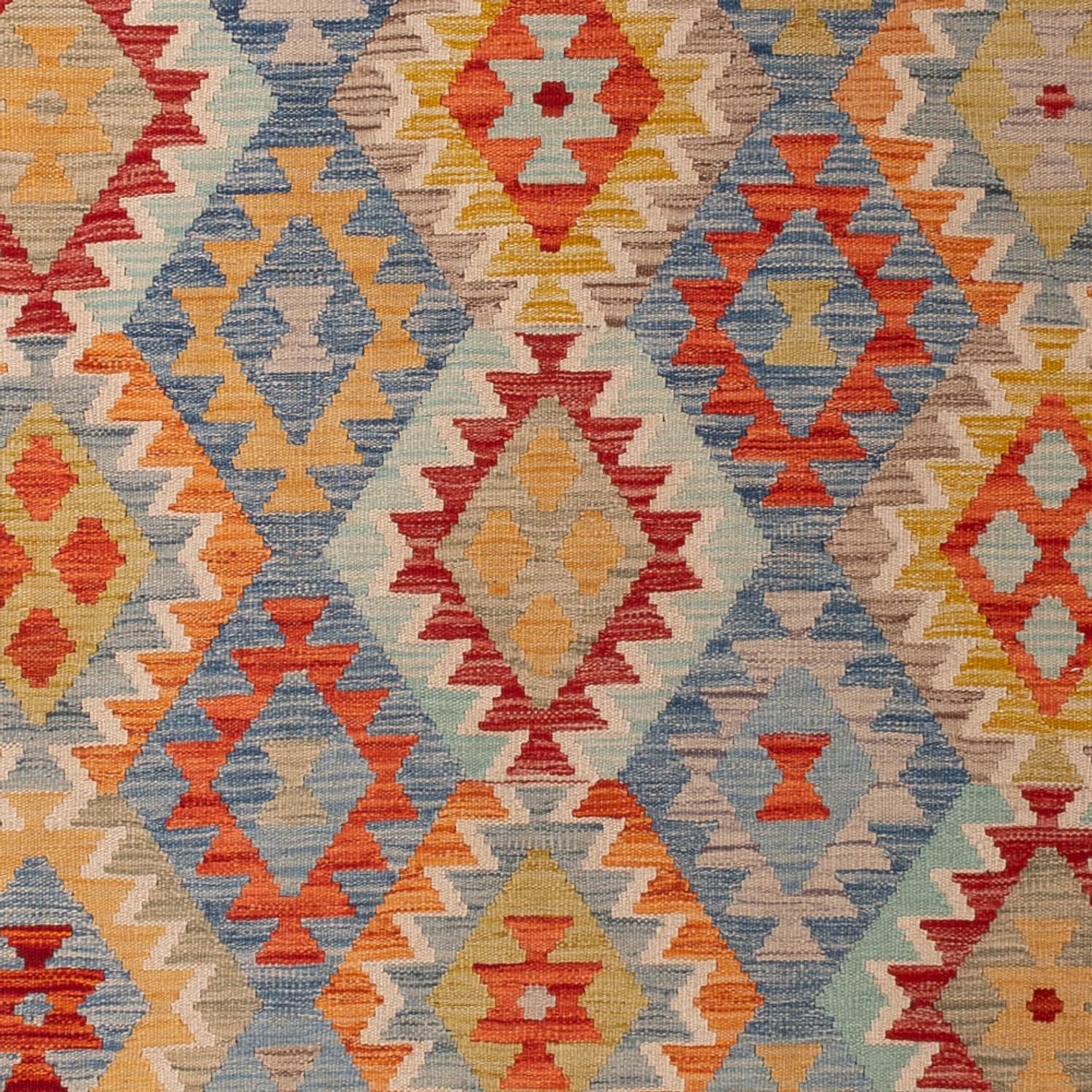 Kelim Teppich - Splash - 295 x 196 cm - mehrfarbig