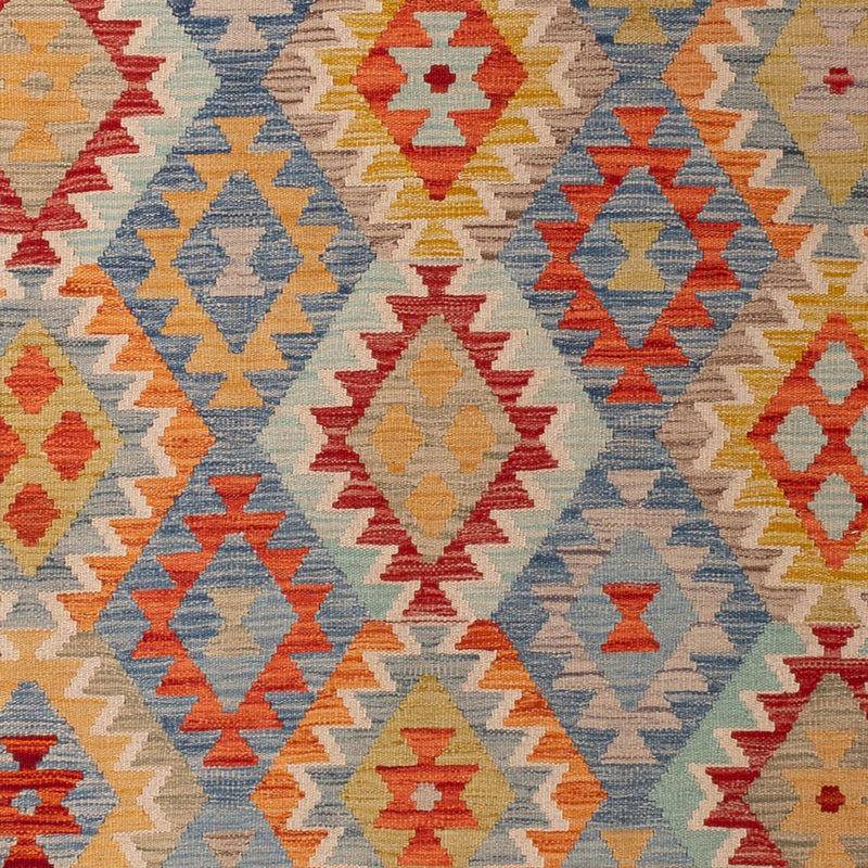 Kelim Teppich - Splash - 295 x 196 cm - mehrfarbig