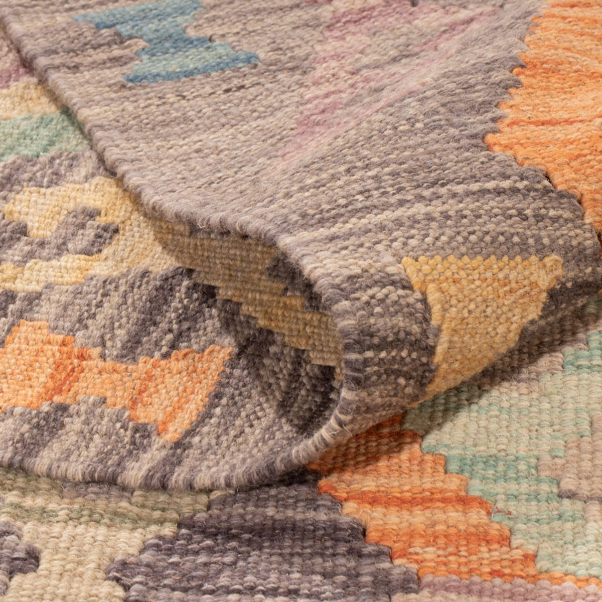 Kelim Teppich - Splash - 297 x 204 cm - mehrfarbig