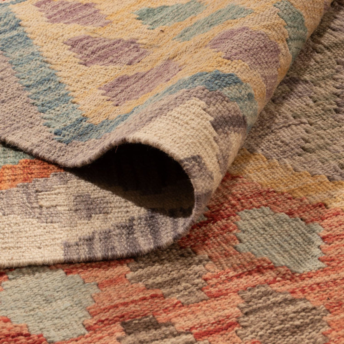 Kelim Teppich - Splash - 298 x 207 cm - mehrfarbig