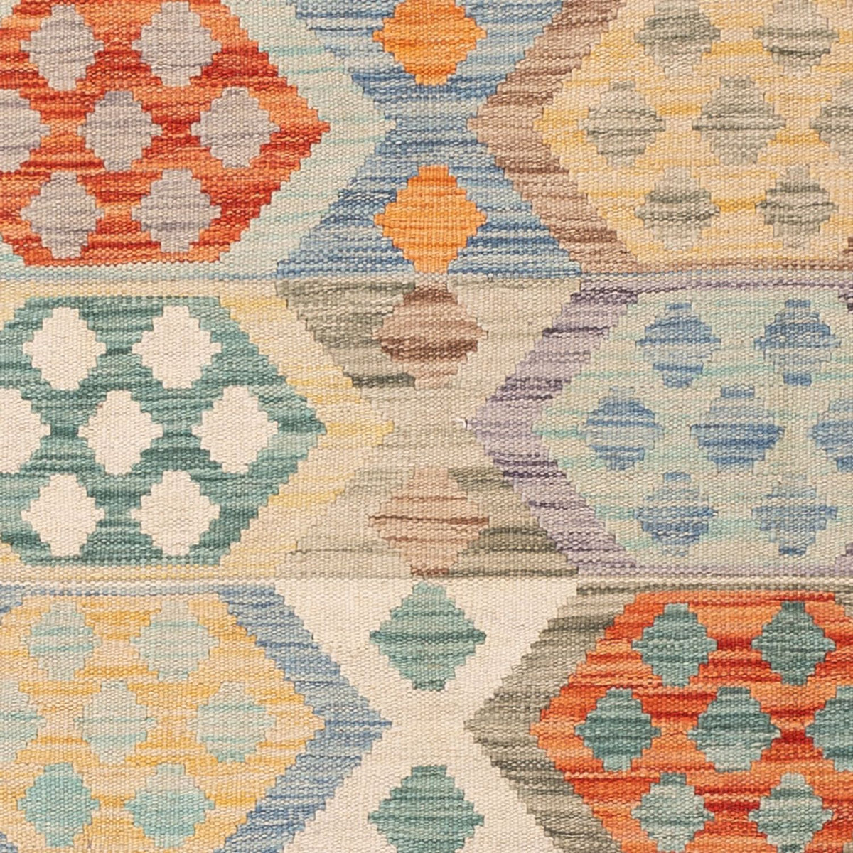 Kelim Teppich - Splash - 179 x 126 cm - mehrfarbig