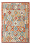 Kilim Maimana Tappeto 129x187cm - Tappeto di lana - Rettangolo / Multicolore / 129 x 187 cm Rettangolo
