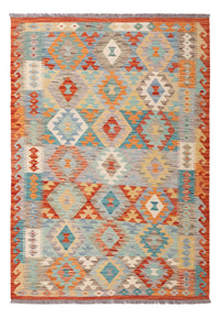 Tapis Kelim - Splash - 187 x 129 cm - multicolore