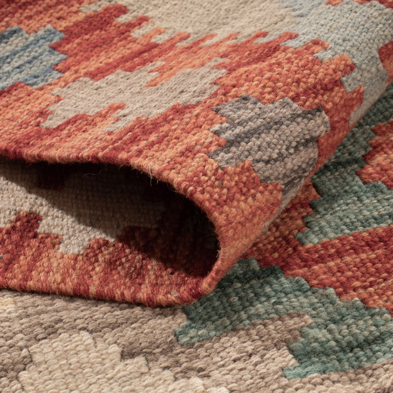 Kelim Teppich - Splash - 175 x 124 cm - mehrfarbig